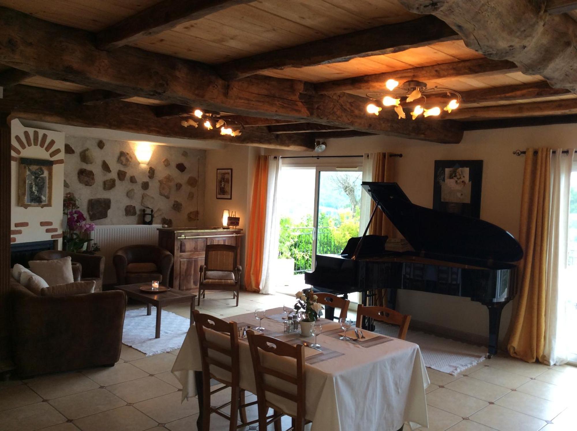 Ledre Hotell La Bastide-de-Sérou Exteriör bild